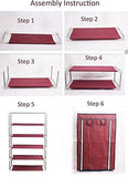 4 Layer Collapsible  (Big Size) (Maroon)