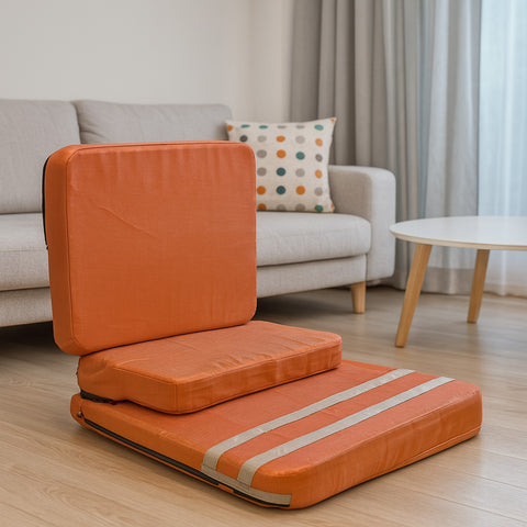 Kawachi Zero Volt Zen Grounding Meditation Chair | Improves Posture, Comfort & Sleep | Ergonomic Design for Yoga Meditation and Pooja- KW130-Coper