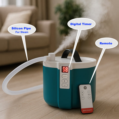Kawachi Portable Steam Therapy Sauna Steam Generator Without Steam Cabin- i134-Steam Generator