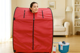 Kawachi Portable Steam Therapy Sauna Bath Single Layer for Health and Beauty Spa at Home- Kawachi Portable Steam Therapy Sauna Bath Single Layer for Health and Beauty Spa at Home- i140-Reddish Maroon-CP