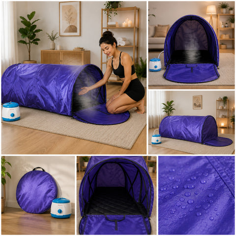 Kawachi Portable Steam Sauna Bath with Sleeping Posture in Ayurvedic Panchkarma Therapy - I-68