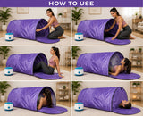 Kawachi Portable Steam Sauna Bath with Sleeping Posture in Ayurvedic Panchkarma Therapy - I-68