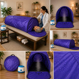 Kawachi Portable Steam Sauna Bath with Sleeping Posture in Ayurvedic Panchkarma Therapy - I-68