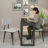 Kawachi Woodit Wall Mounted Collapsible Folding Dining Table & Wall Mount Laptop Study Table - Utility Table (KW140-Wenge Black,75CM x 45CM)