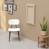 Kawachi Woodit Wall Mounted Collapsible Folding Dining Table & Wall Mount Laptop Study Table - Utility Table (KW140-Beige,75CM x 45CM)