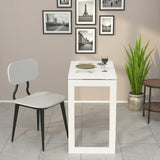 Kawachi Woodit Wall Mounted Collapsible Folding Dining Table & Wall Mount Laptop Study Table - Utility Table (KW140-White,75CM x 45CM)