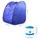 Kawachi Portable Steam Sauna Bath Panchkarma Swedan Machine for Health and Beauty Spa at Home With Stool KC10-Blue
