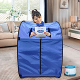 Kawachi Portable Steam Sauna Bath Panchkarma Swedan Machine for Health and Beauty Spa at Home With  Stool KC08-Violet
