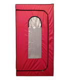 KAWACHI PORTABLE STEAM SAUNA BATH FOR HOME FULL BODY PERSONAL SAUNA AT HOME SPA (STEAM GENERATOR NOT PROVIDED) - i128 Reddish Maroon