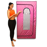 KAWACHI PORTABLE STEAM SAUNA BATH FOR HOME FULL BODY PERSONAL SAUNA AT HOME SPA (STEAM GENERATOR NOT PROVIDED) - i128 Light Voilet
