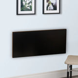 Kawachi Laptop Folding Shelf/Study Table/Work Table/Laptop Table, Folding Shelf Wall Mounted, Collapsible Shelf Bracket Table Brown