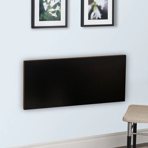 Kawachi Laptop Folding Shelf/Study Table/Work Table/Laptop Table, Folding Shelf Wall Mounted, Collapsible Shelf Bracket Table Brown