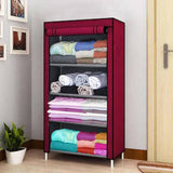 4 Layer Collapsible  for Clothes (Maroon)