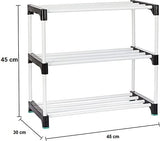 3 Shelves Multipurpose Rack (Heavy PVC Pipe)