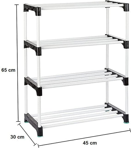 4 Shelves Multipurpose Rack (Heavy PVC Pipe)