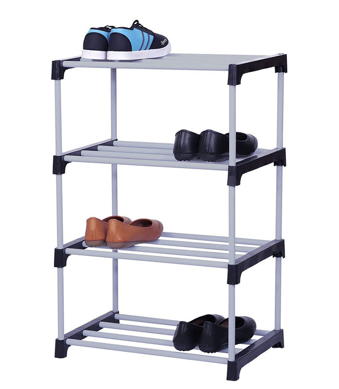 Home 4 Shelves Multipurpose Rack (Heavy PVC Pipe)