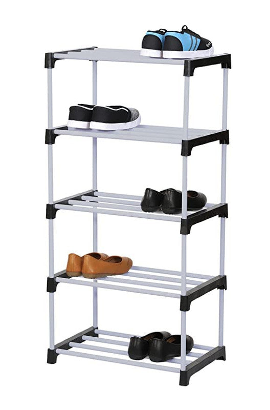 Home 5 Shelves Multipurpose Rack (Heavy PVC Pipe)