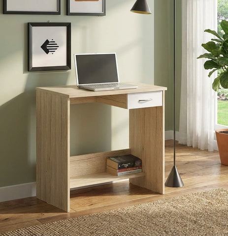 Kawachi Woodit Engineered Wood Laptop Study Table and Office Computer Desk (KW141-Beige-WD)