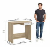 Kawachi Woodit Engineered Wood Laptop Study Table and Office Computer Desk (KW141-Beige-WD)