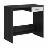 Kawachi Woodit Engineered Wood Laptop Study Table and Office Computer Desk (KW141-Wenge Black-WD)
