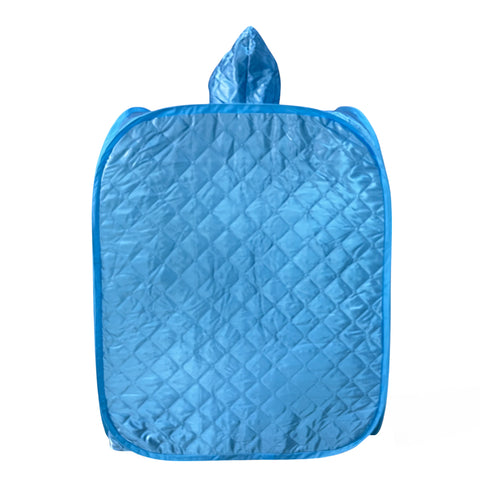 Kawachi Portable Steam Therapy Sauna Steam Bath Cabin Without Steam Generator- i135-Steam Cabin-Sky Blue