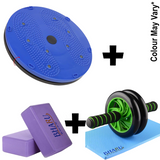 Twister, Yoga Bricks, Double Abdominal Wheel