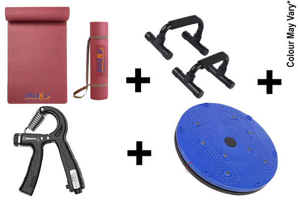 Twister, Yoga Mat, Push-Up Bar, Gripper