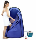 Kawachi Portable Steam Sauna Bath for Home Full Body Personal Sauna at Home Spa with 2 L 1000W Steam Generator- i139-Violet-CP