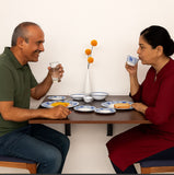 Kawachi Fold Down 3 Seater Wall Mounted Folding Breakfast Dining Table Perfect Addition to Kitchen & Dining Room Wenge Black