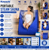 Kawachi Portable Steam Sauna Bath Panchkarma Swedan Machine- I76-Blue