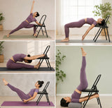Kawachi Yoga Meditation Iyengar Backless Chair Above 5 kg Weight- i95-Big