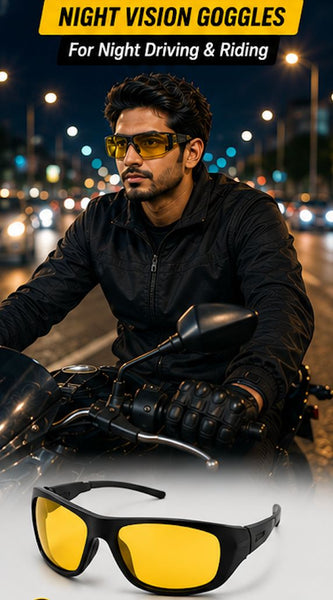 Kawachi Yellow Night Vision Sports Sunglasses Baseball / Running / Cycling / Fishing / Bikers - K65