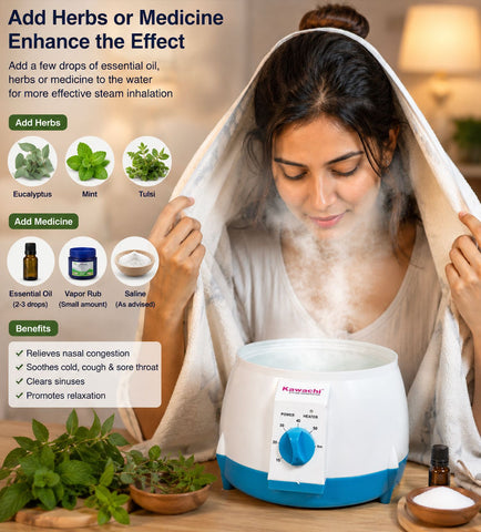 Kawachi Steam Generator For Steam Sauna bath therapy – modern form of Ayurvedic Panchkarma without Steam Cabin - I50