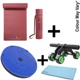 Twister, Yoga Mat, Abdominal Wheel