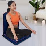 Kawachi Right Angle Back Support Portable Relaxing Folding Yoga Meditation Chair