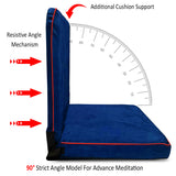 Kawachi Right Angle Back Support Portable Relaxing Folding Yoga Meditation Chair