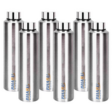 Bharu Stainless Steel Fridge Water Bottle ( Pack of 6)