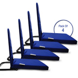 Pack of 4 Right Angle Back Support Portable Relaxing Folding Yoga Meditation Floor Chair Easy to Carry C213 PAck of 4