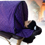 Kawachi Folding Massage Table Cum Folding Steam Bath Chamber for Panchakarma Clinics and Home Care Treatment