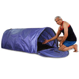 Kawachi Sleeping Posture Portable Steam Cabin for Steam Sauna Bath in Ayurvedic Panchkarma Therapy (without Steam Generator) - I73