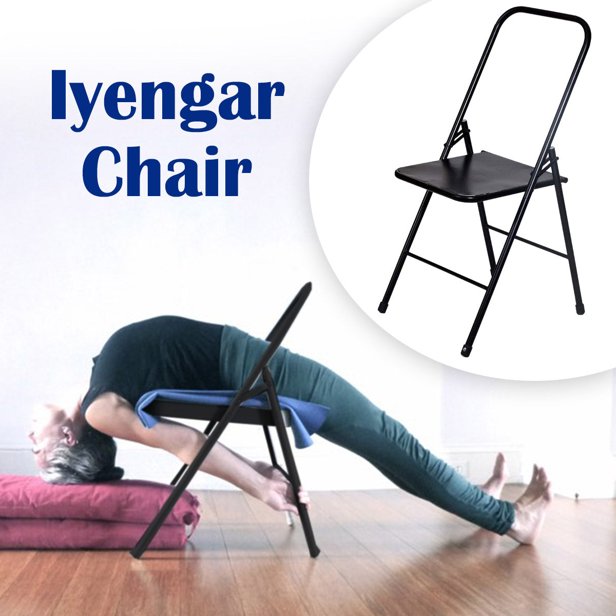 Iyengar Yoga with Chair 
