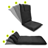 Kawachi Relaxing Meditation and Yoga Chair with Back Support Seat Cushion Floor Chair K519