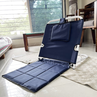 Kawachi Folding Angle Adjustable Back Rest With Bed Chair for