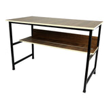 Kawachi Laptop Table Computer Desk for Writing Study for Home & Office Use Brown