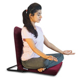 Kawachi Right Angle Back Support Portable Relaxing Folding Yoga Meditation Floor Chair